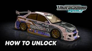 NFS Underground Rivals - How to Unlock Triple Dub's Subaru WRX STi screenshot 2