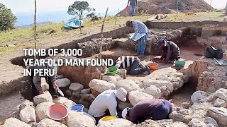 Tomb of 3,000 year-old man found in Peru