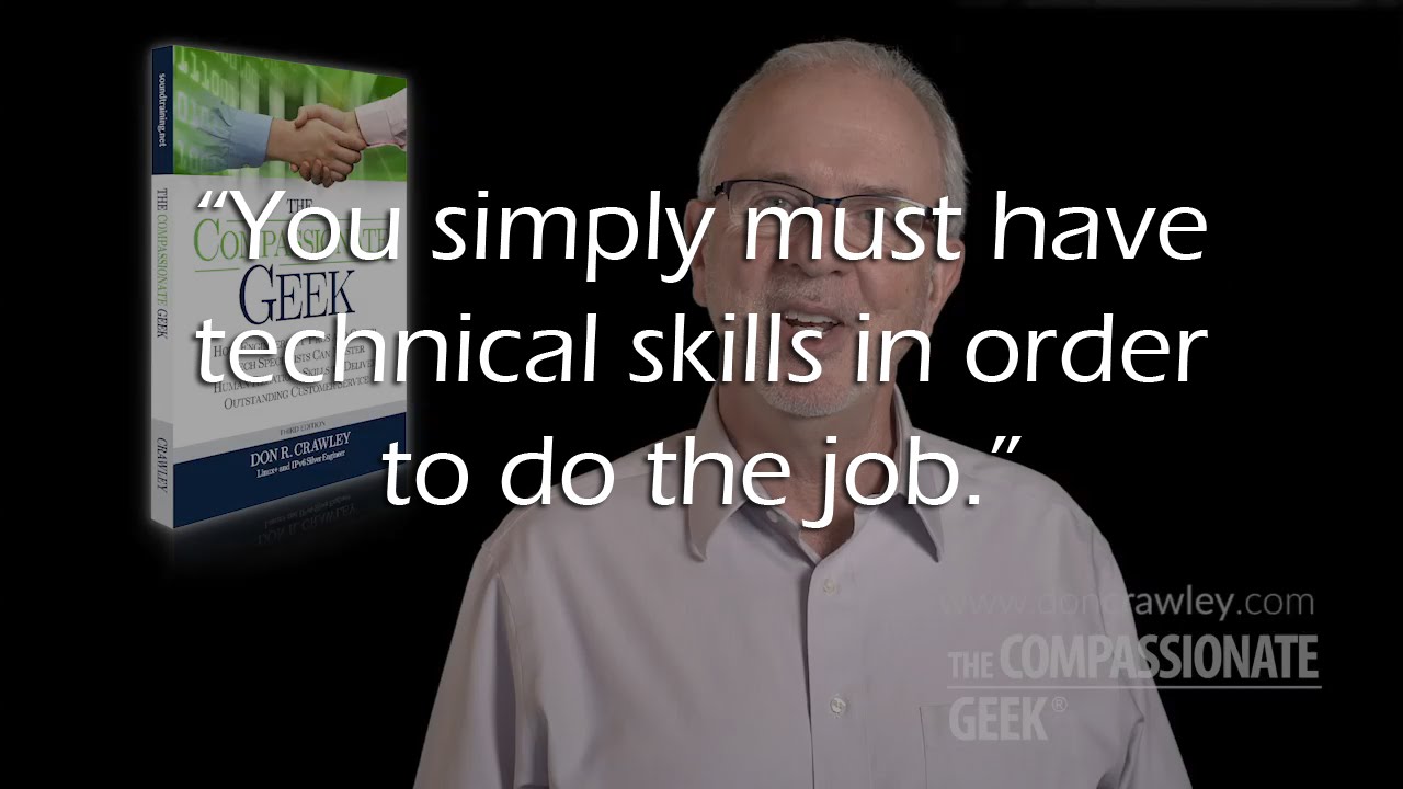 tech skills or customer service skills which is more important customer service skills