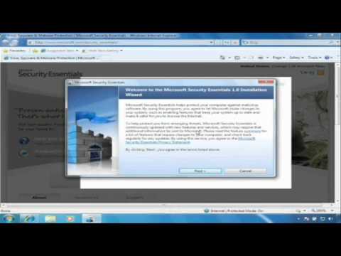 How To: Install Microsoft Security Essentials