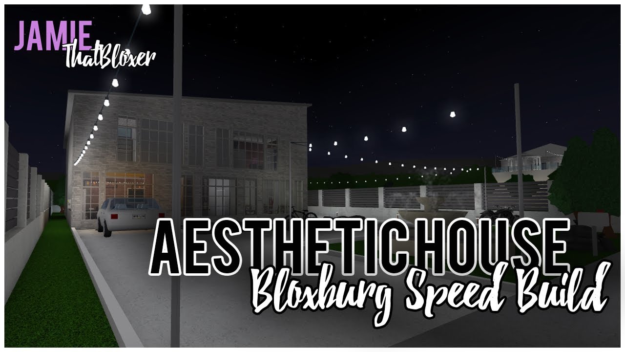 Aesthetic Bloxburg Speedbuild Moving Out Jamie Thatbloxer Youtube - khronicle chill noons roblox code