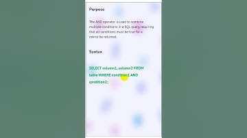 SQL AND Operator - AND Operator in SQL - kaashiv infotech true google review - Venkat