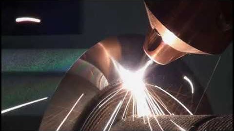 Nutech laser cladding tool designed for cladding of  difficult geometries