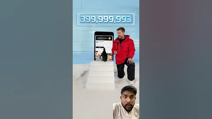 Can I Teach a Penguin To Subscribe?#penguin #automobile #challenge #shortsfeed #shorts #ayvlog719