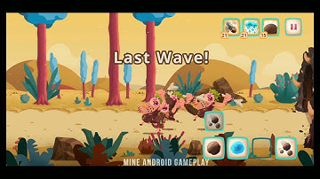 Dino Bash all levels #22 gameplay walkthrough part 20