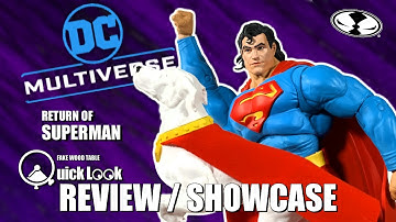 DC Multiverse: Return of Superman - Superman & Krypto (Quick Look Review / Showcase)