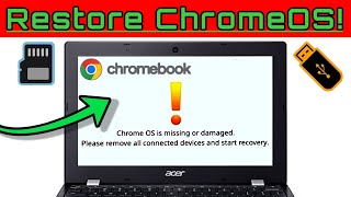Fix This Fast! ChromeOS is Missing or Damaged. Please remove all connected devices and start
