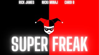 Rick James - Super Freak ft. Nicki Minaj, Cardi B & Harley Quinn (Official Music Video)