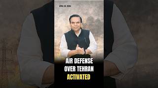 Air Defense Activates Over Tehran #iran #iranisraelwar #iranwar #trump #missiles #missile #hormuz