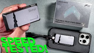 This Portable SSD is FFAASSTT!! -  MOVE SPEED CK20