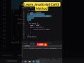 Learn JavaScript Call() Method | javascript interview question #javascript #call #coding #ytshorts