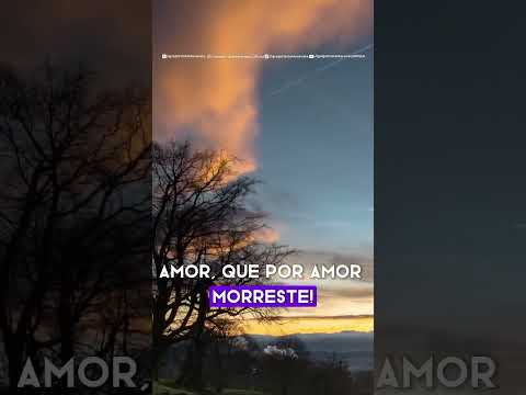 🎶 Amor, que por amor deceste! - ICM