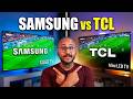 Samsung LG ou TCL quem tem a MELHOR TV para assistir FUTEBOL?