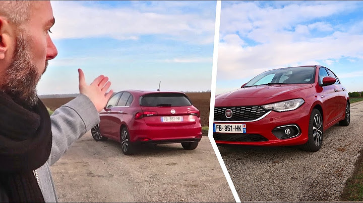 ESSAI FIAT TIPO, MEILLEURE QU'UNE DACIA, MOINS CHERE QU'UNE 308 ?