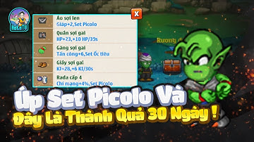 NGỌC RỒNG ONLINE - THÀNH QUẢ ÚP SET KÍCH HOẠT SAU 30 NGÀY CỦA HÀNH TINH NAMEC