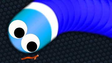 Slither.io Troll Tiny Snake vs Giant Noob Snakes - Epic Slitherio Gameplay