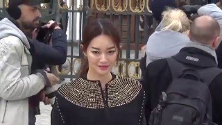 Shin Min-ah 신민아 Mina @ Paris 8 march 2016 Fashion Week show Valentino