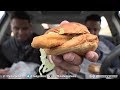 Eating Arby's Fish Sandwich @hodgetwins