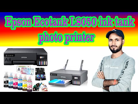 Epson Ecotank l8050 ink tank Photo Printer || Epson Photo Printer l8050 Installation