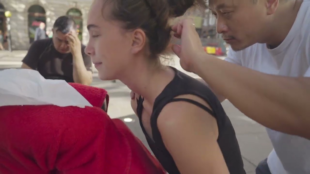 Zen Chair Massage P1 - Pay It Forward - #ASMR #MASSAGE #MASTER TAO CHI KAI