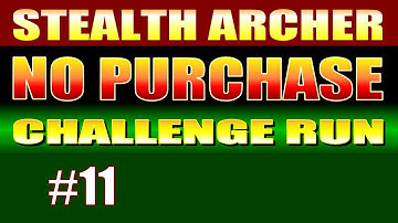 Skyrim Walkthrough NO MONEY CHALLENGE RUN - Part 11 - Bound Bow Special Op