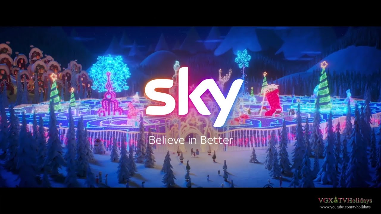 Рождественская реклама Sky Cinema HD UK 2025🎄Укороченная версия