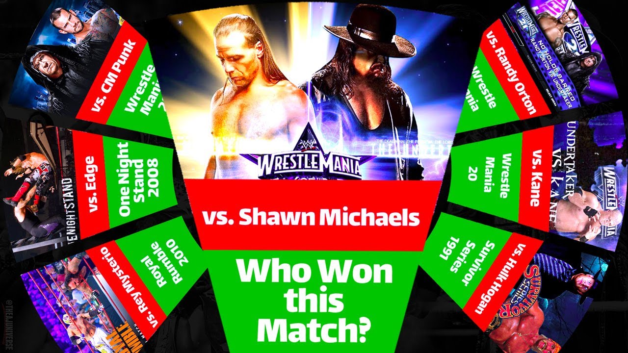 Undertaker Greatest Matches in WWE