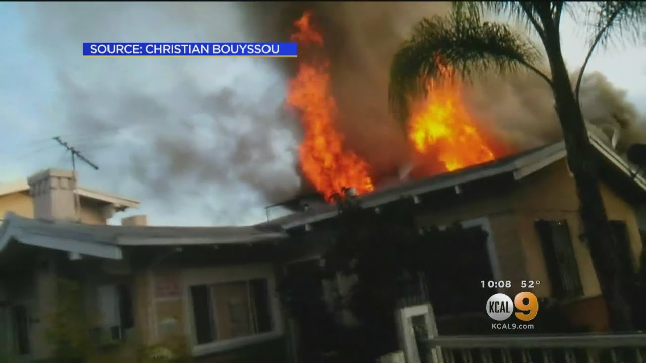 Firefighters Say Squatters Narrowly Escaped Fire In Koreatown Home