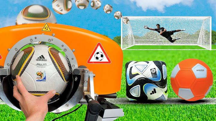 I Shot WEIRD Footballs from a Ball Launcher