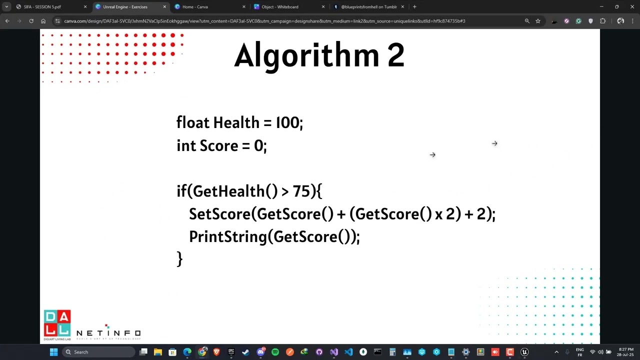 Unreal Engine 5 - Session 5 Part 4: Exercise