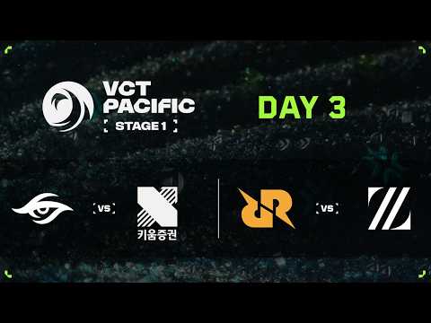 TS vs KRX / RRQ vs ZETA - VCT 퍼시픽 - 스테이지 1 - 그룹 스테이지 -  Day 3