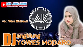 YOWES MODARO ( VOC. WORO WIDOWATI ) DJ ANGKLUNG SLOW ( LOW SUB BASS ) AK REMIX