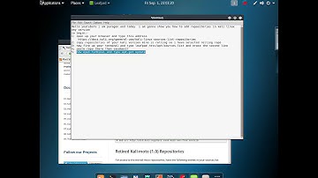 how to add repositories in kali linux any version