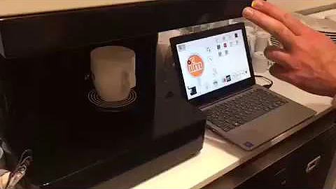 ifm coffee at Hannover Messe