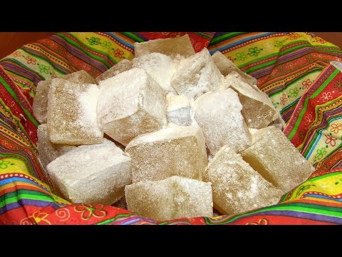 Как приготовить рахат-лукум в домашних условиях | Лукум рецепт