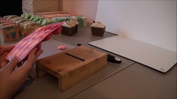 Beveling and Planing soap on a dreary day