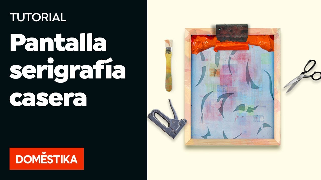 TUTORIAL Craft: Cómo hacer una Pantalla de Serigrafía Casera - Print ...