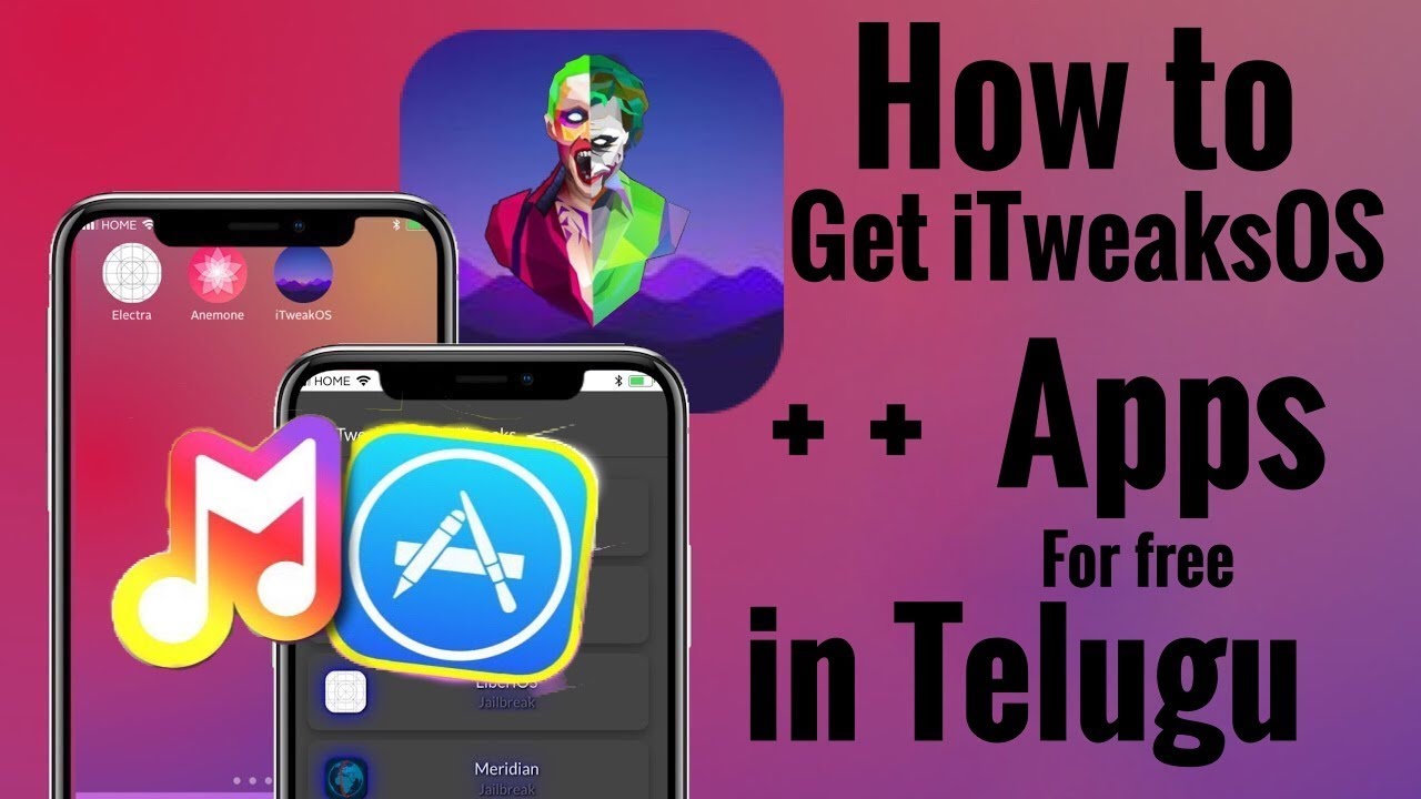 How to Get iTweakOS (BEST MUSIC APP & NEW ++ Tweaks) for iPhone, iPad, iPod Touch in Telugu.