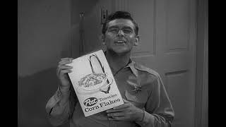 Andy Griffith - Andy & Opie Taylor, Post Toasties Corn Flakes Commercial