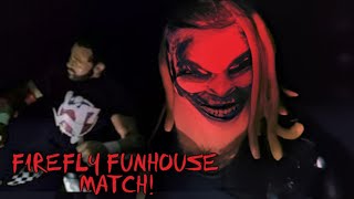 WWE Action Figure "Firefly Funhouse" Match! Sami Zayn Vs Bray Wyatt!