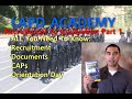 LAPD Academy Part 1 of 3: ALL you need to know... Recruitment, Documents, CAPs & Orientation Day.