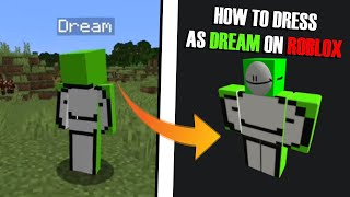 How To Dress As Dream On Roblox Minecraft Roblox Outfit Youtube - roblox dream avatar creator