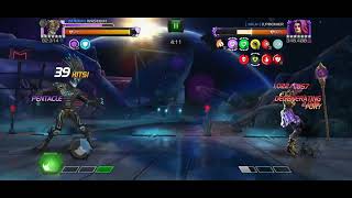 Nico Minoru Aw boss node 50 | Marvel contest of champions