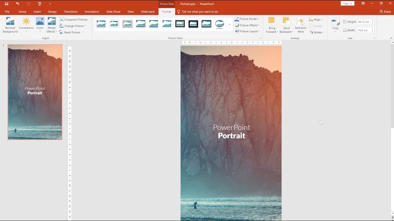 how-to-show-powerpoint-in-portrait-mode-2020-youtube