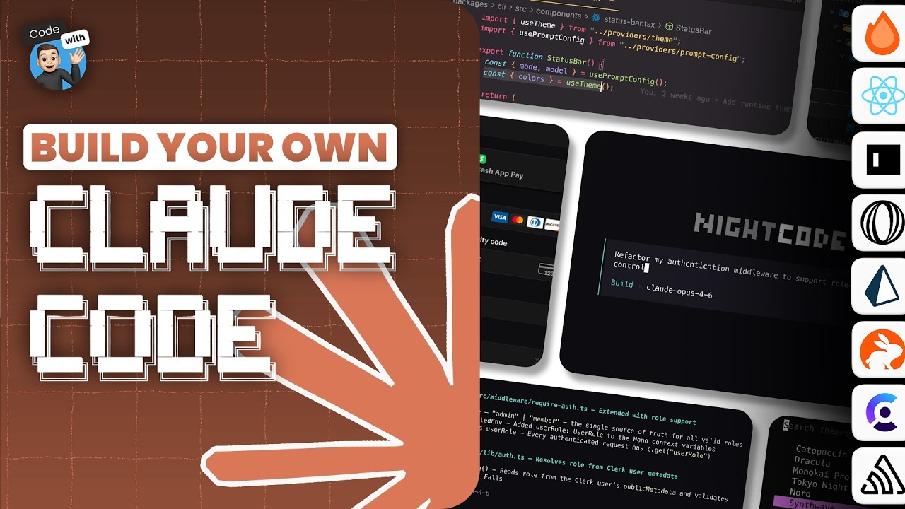 Build Your Own Claude Code | Full AI Coding Agent Tutorial