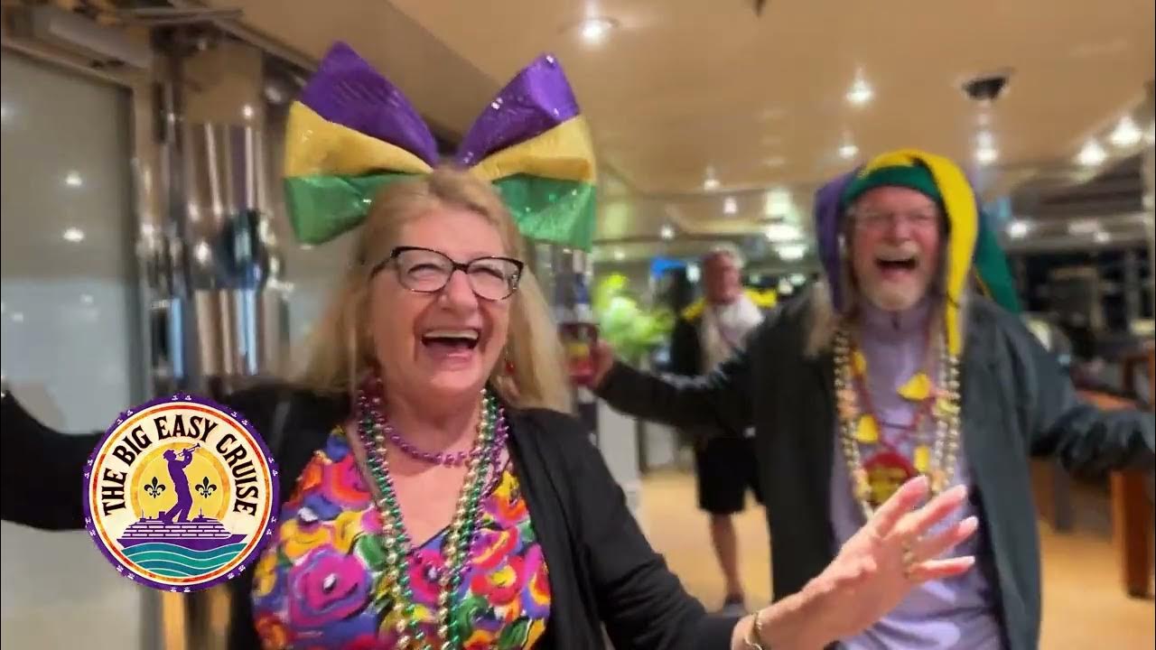 Big Easy Cruise 2025 Mardi Gras At Sea! YouTube
