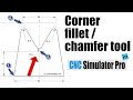 Corner fillet or chamfer tool Tutorial