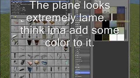 Quick Plane Tutorial in Gmod10