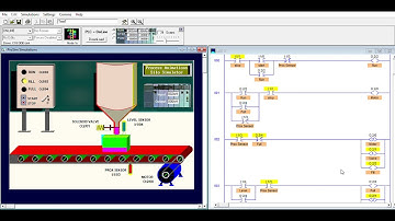 TLP LogixPro Simulator  Silo Simulation