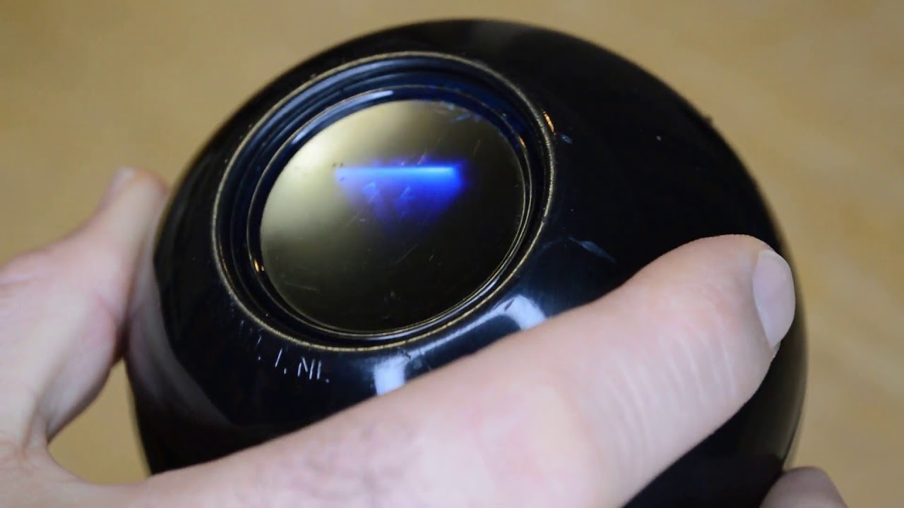 Mattel games Magic 8 Ball Black